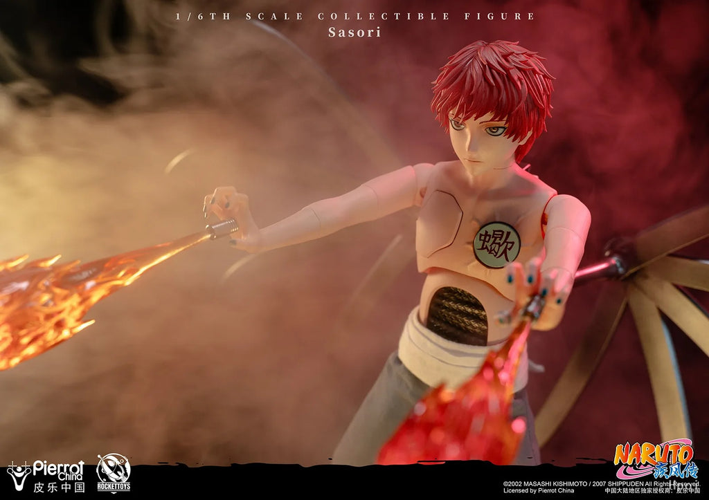 In Stock ROCKET TOYS Sasori ROC-010 Akatsuki Naruto Shippuden 1/6 Scale Soldier Action Figure Anime Model Trendy Toys Doll