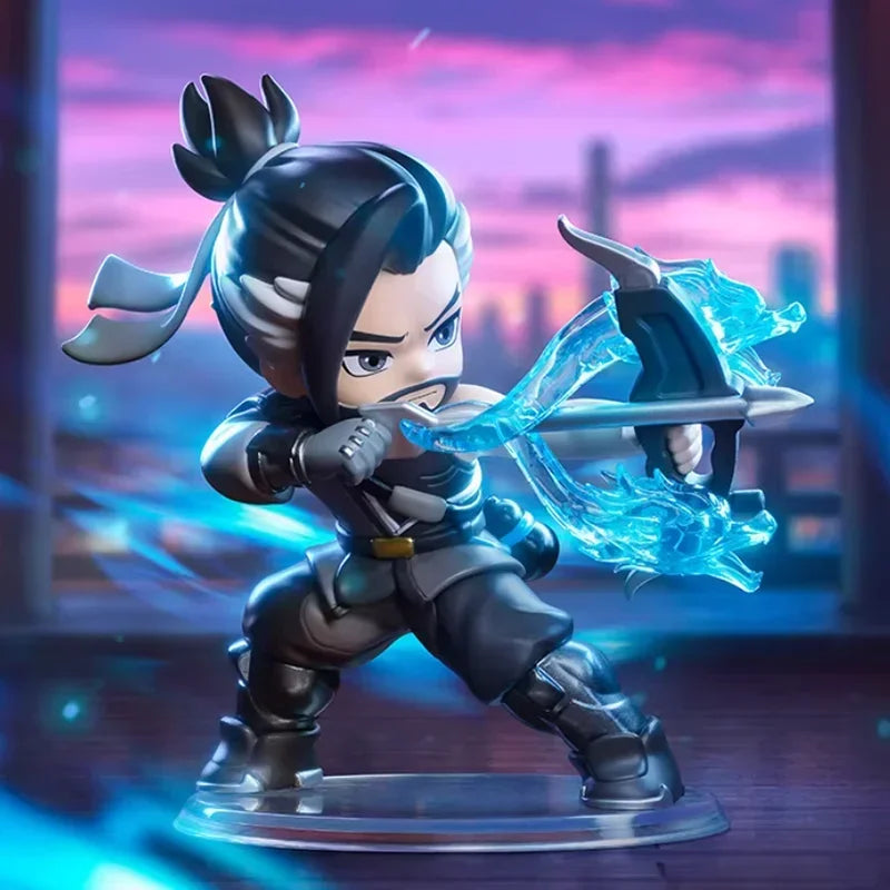 POP MART Overwatch Play of The Game Series Trendy Blind Box Toys Mystery Box Mistery Action Figure Surprise Model Gift