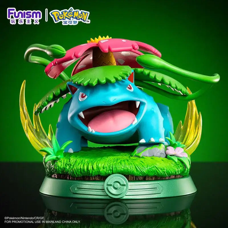 Original Funism Pocket Monsters  Venusaur 15.6cm Limited Edition Toys Model Ornaments Statue