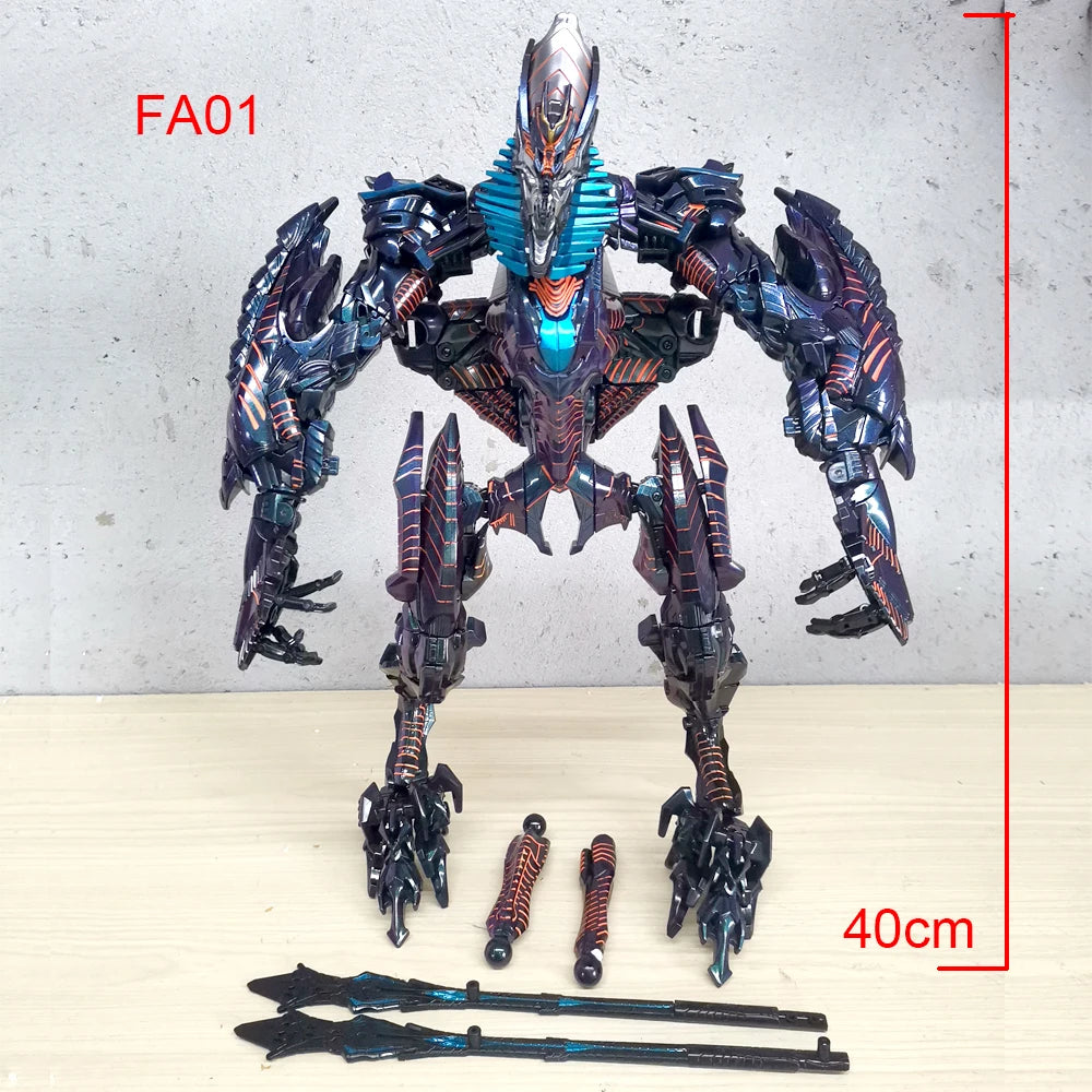 Transformation Toys Scorn Grimlock AOYI BMB LS11 LS-11 Action Figure 37cm Dinobots Ancient Behemoth Dinosaur G1 Anime Model Gift