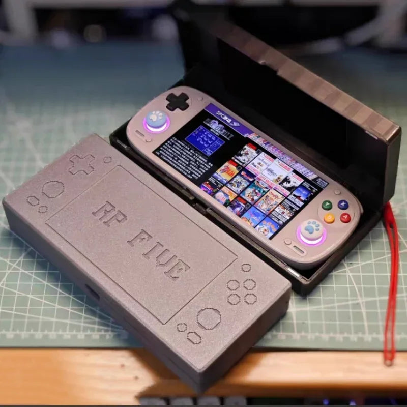 Neue Retroid Pocket 5 Case Aufbewahrungsbox Stoßfeste Hartschale AntiFall RP5 Retro Console Schutzhülle