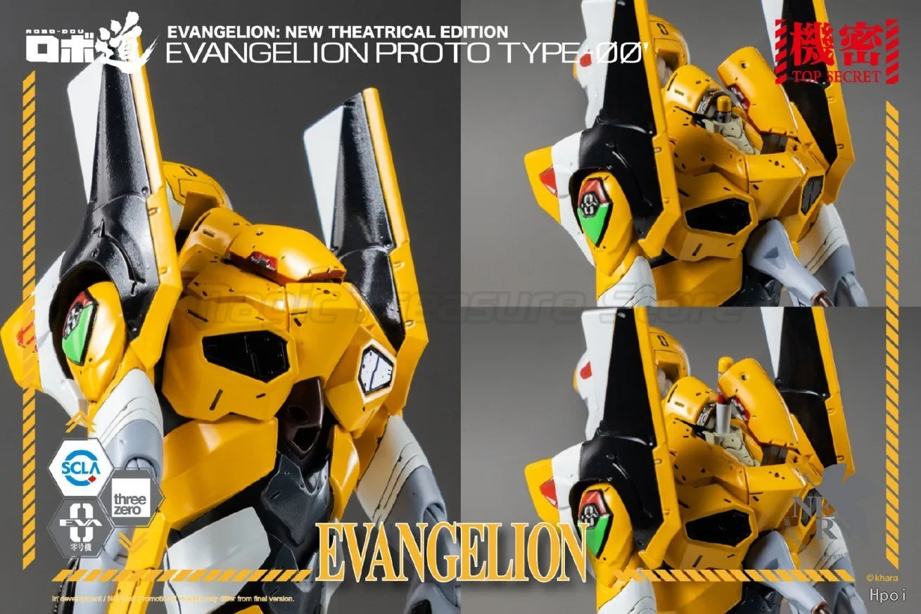 【MT】threezero 3Z0230 ROBO-DOU EVA Unit-00 New Theatrical Version Finished Movable Mecha Anime Figure Toy