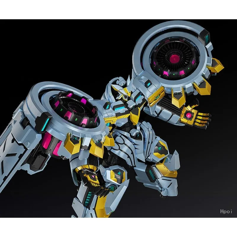 GSC Original PLAMAX Yu-Gi-Oh! Series The Heavenly Thunder Chokes Zeus Anime Action Figure Model Toys Ornaments Gifts Fo Boys