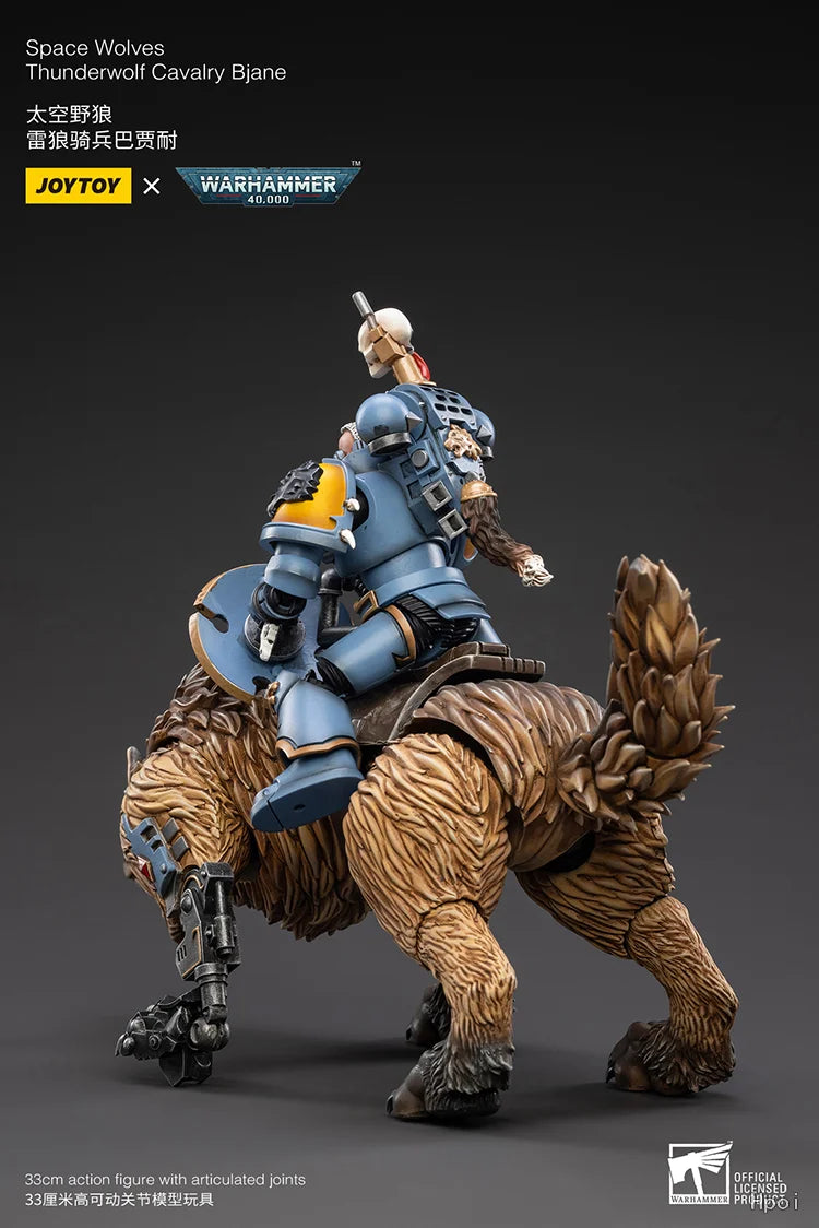 Original in Stock JOYTOY Space Wolves Thunderwolf Cavalry Bjane 1/18 Figures Model Toys Gifts Collection Ornaments