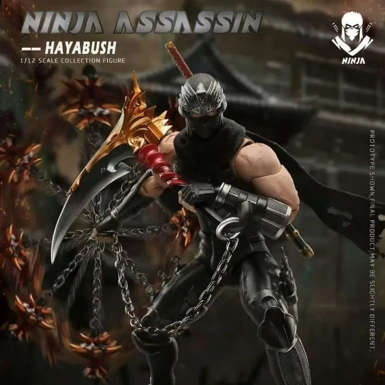 In Stock BROTOYS 1/12 LR010 Ninja Assassin Falcon - Ninja Gaiden 6-inch Full Set Action Figures Model Collect Toys Holiday Gifts