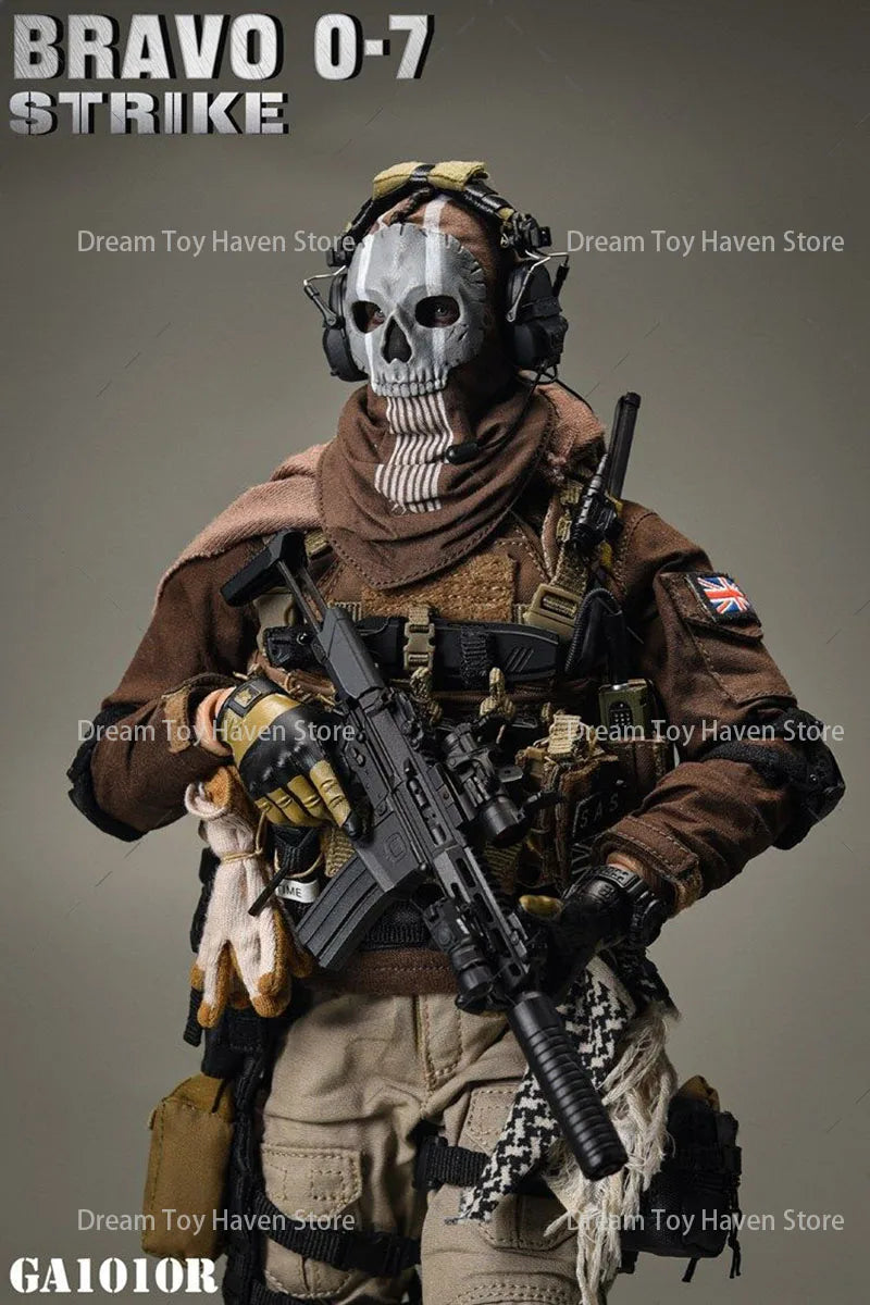 EASY&SIMPLE ES 1:6 GA1010R BRAVO 0-7 SAS GHOST 12Inch Men Soldier Full Set 12inch Action Figure Best Fans Collectible Dolls