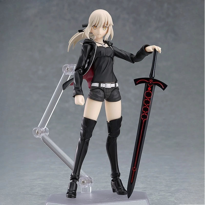 Max Original Figma Series《Artoria Pendragon [ALTER] Shinjuku Ver.》Anime Figure Assembly Model Toys Collectible Model Ornaments