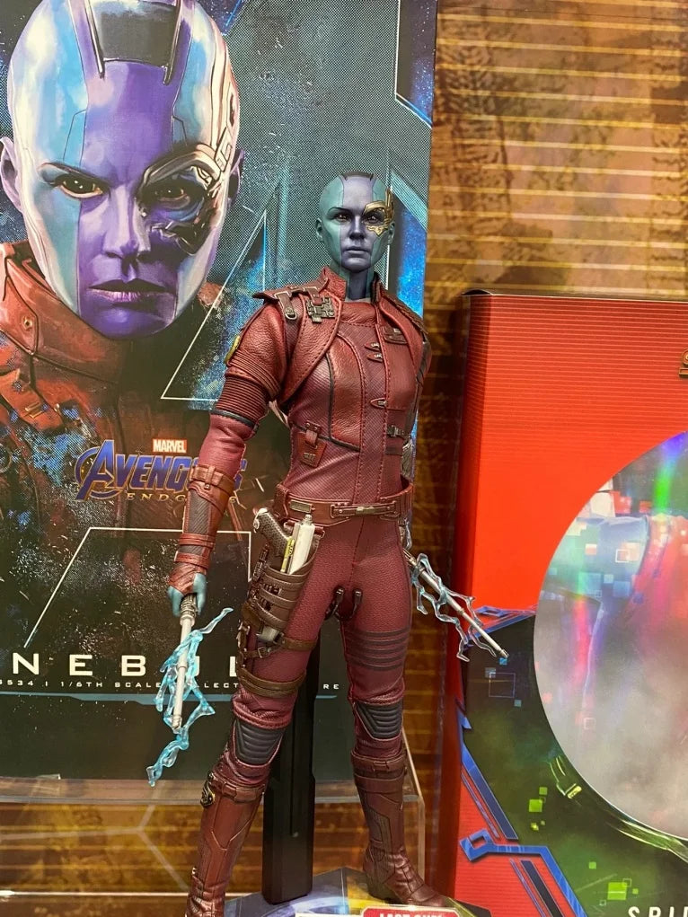 Hot Toys 1/6 Avengers 4 Endgame Nebula Action Figure Ht Mms534 Collectable Model Gk Christmas Gift Collection Hobbies Toy
