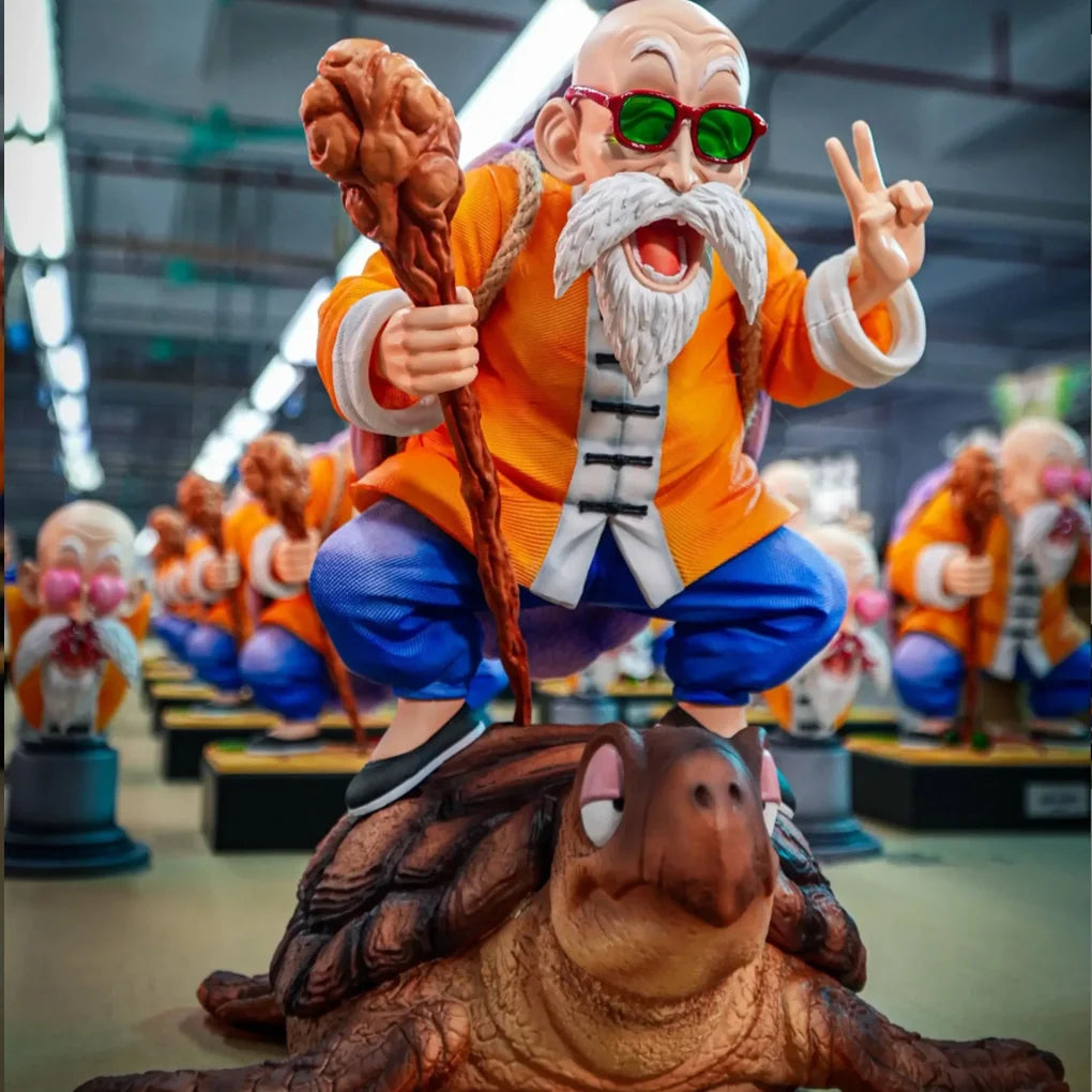 Jt Statue Dragon Ball Z Kame Sennin Figur Meister Roshi Umigam Krillin Goku PVC Statue Actionfiguren Sammlung Modell Spielzeug Geschenk