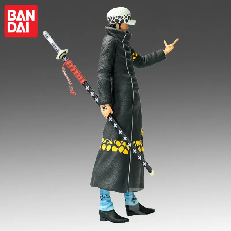 In Stock Bandai Original Banpresto One Piece Trafalgar D Water Law Action Figure Model Doll Brand New Boxed Toys Model Garage