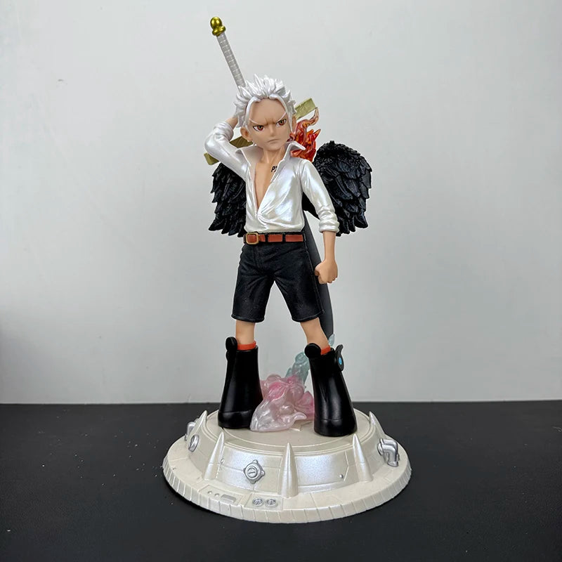 Anime One Piece Sabo Statue Blazing Angel Boa Hancock Figurine GK Yama Roronoa Zoro Figures Sky Painting Model PVC Luffy Toys