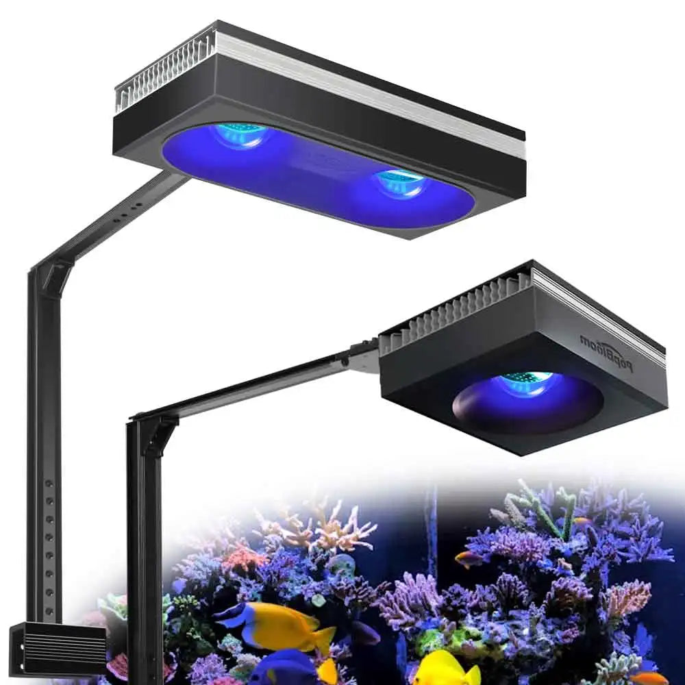 PopBloom RL90/RL180 WiFi Aquarium Light, Lamp for Marine Aquarium, Full Spectrum Aquarium LED Light for Reef Coral SPS/LPS Tank