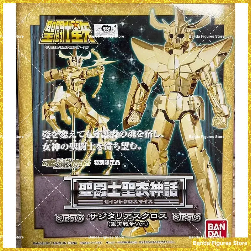 Original BANDAI Saint Cloth Myth EX Sagittarius Cloth Galaxy War Ver In Stock Anime Action Collection Figures Model Toys