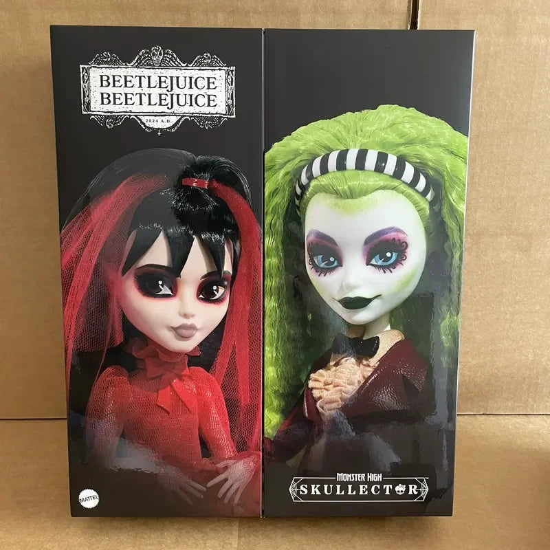 Monster High Elf High School Collection Beetlejuice Figure Collection Grade Model Jewelry High Cost Effective Festival Gifts