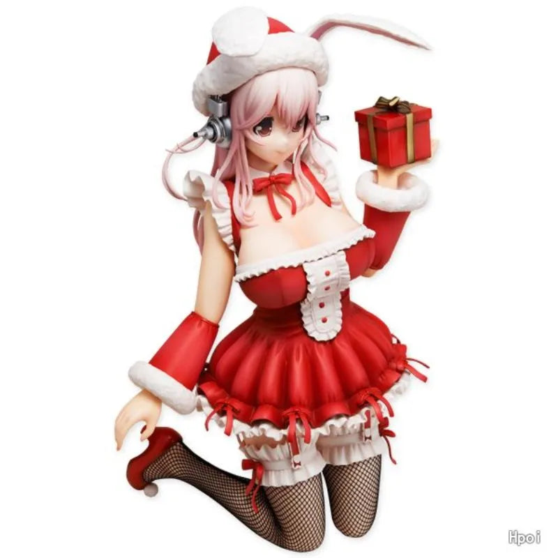 FREEing Original Authentic B-style Series 1/4 -SUPER SONICO THE ANIMATION-/ SUPER SONICO Doll Exquisite Model Handmade Toy Gift