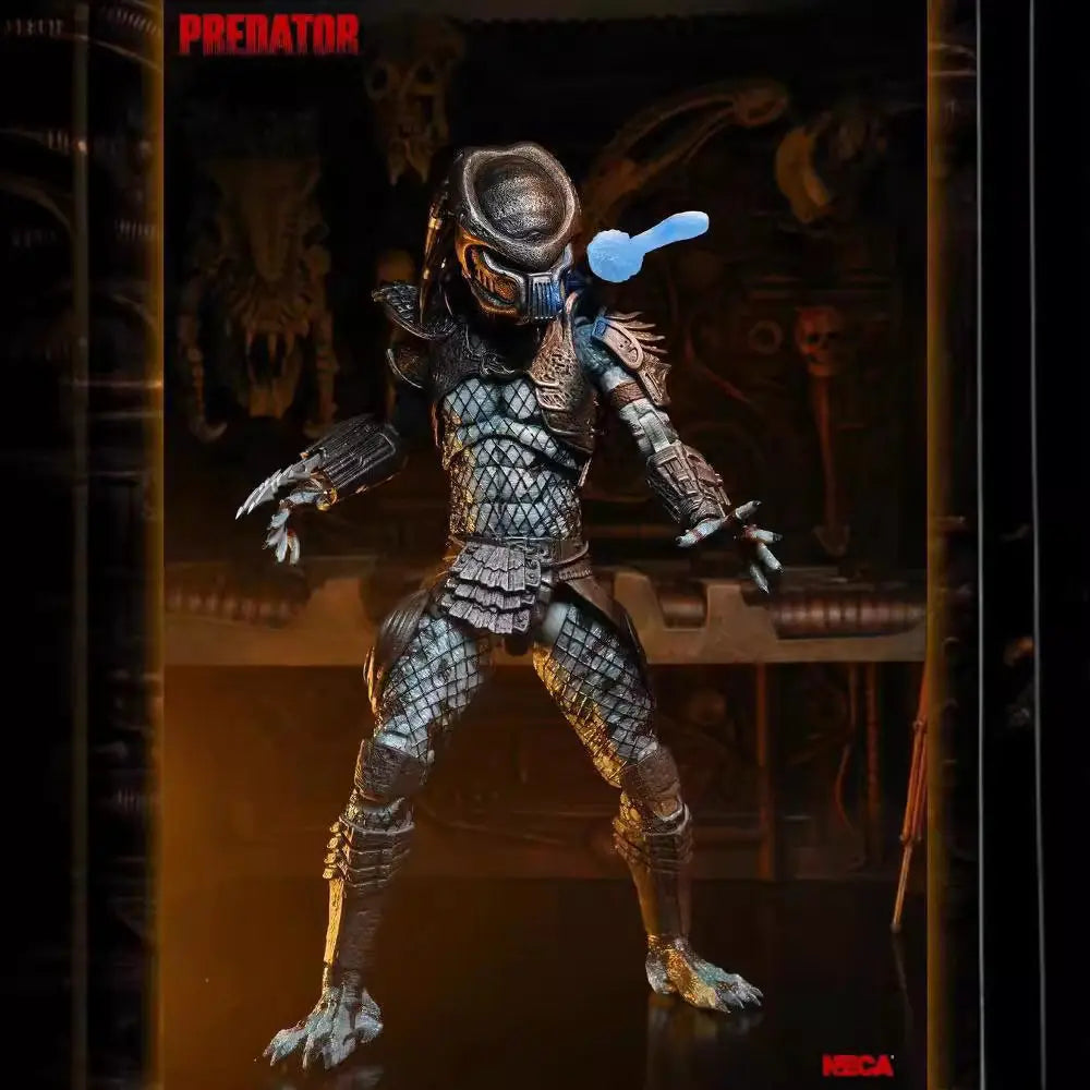 【In Stock】NECA Film Characters Predator V2 Model Figure Computer Case Decoration Can Collect Scene Action Figure Toy Boy'S Gifts