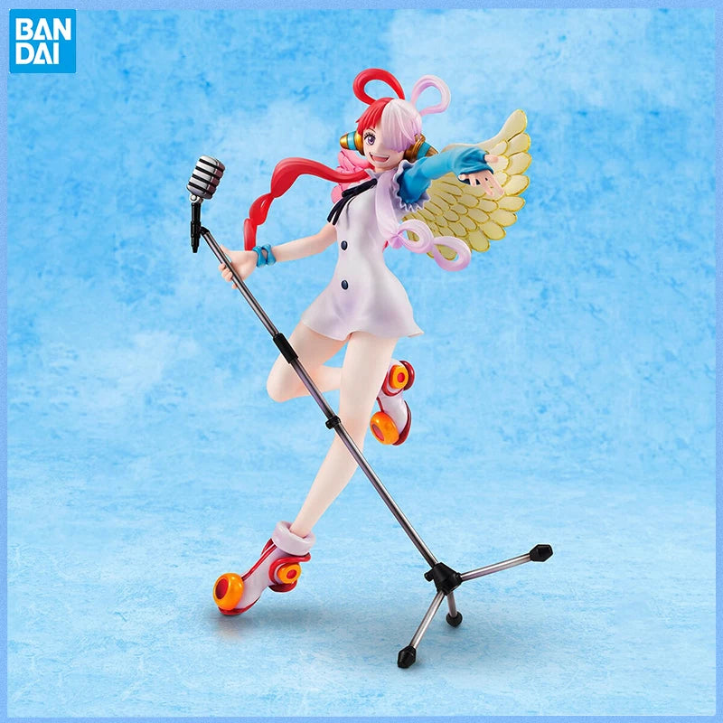 Bandai Genuine MegaHouse ONE PIECE World diva UTA Anniversary Anime figure Movable toy Anime Peripheral Doll for Collectors
