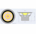 Z-1237  LiiSong Silver-8 8 Inch Full Frequency Speaker 25 - 50 W 8 Ohm (1 Pair)