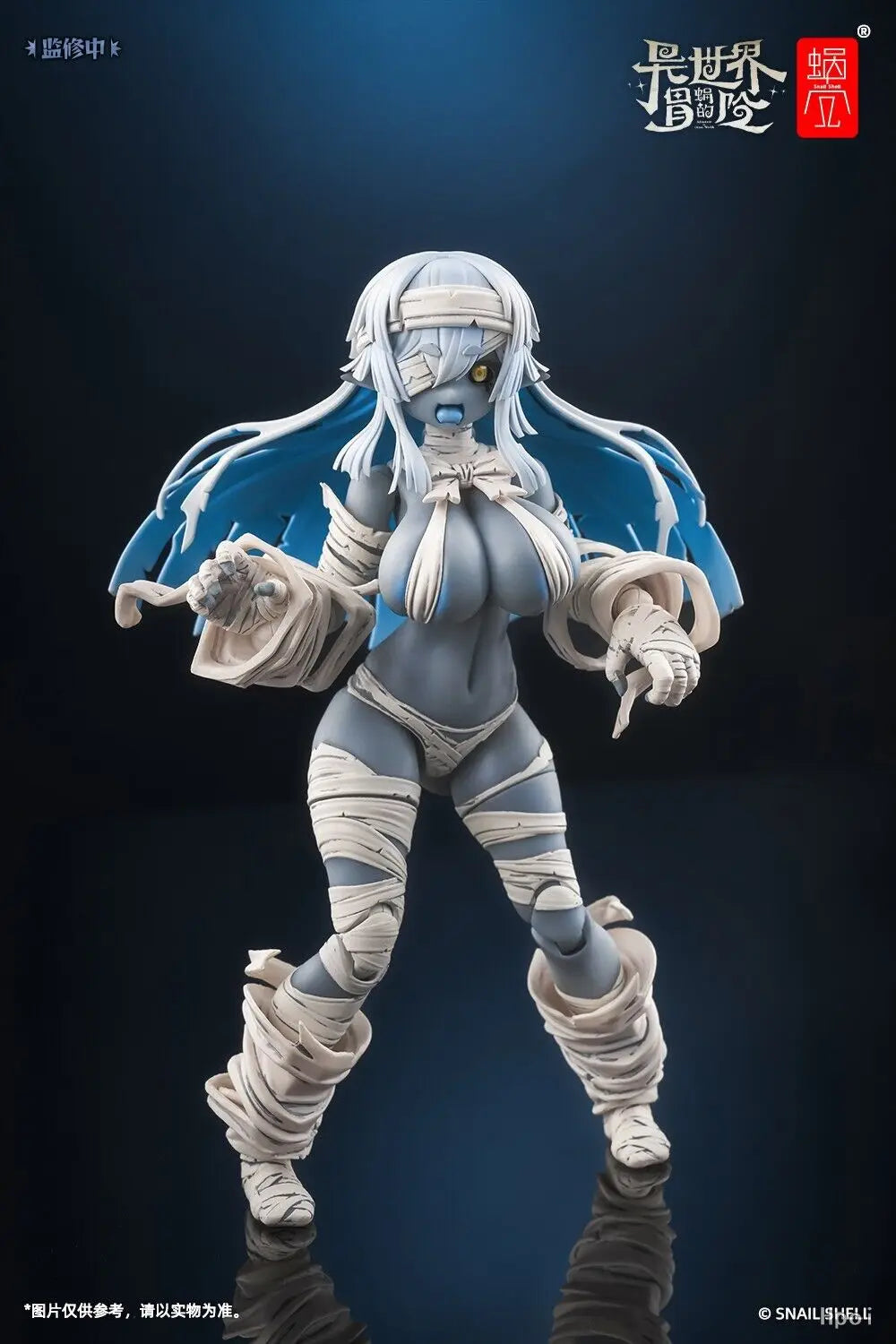 Snail Shell Zombie Grisa 1/12 Complete Action Figure Model