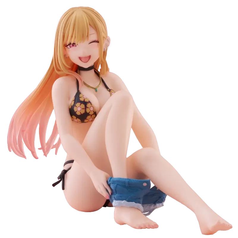 In Stock Changing Dolls Fall In Love Marin Kitagawa Customized Swimwear Cute Action Figure Desktop Computer Case Decoration Toy
