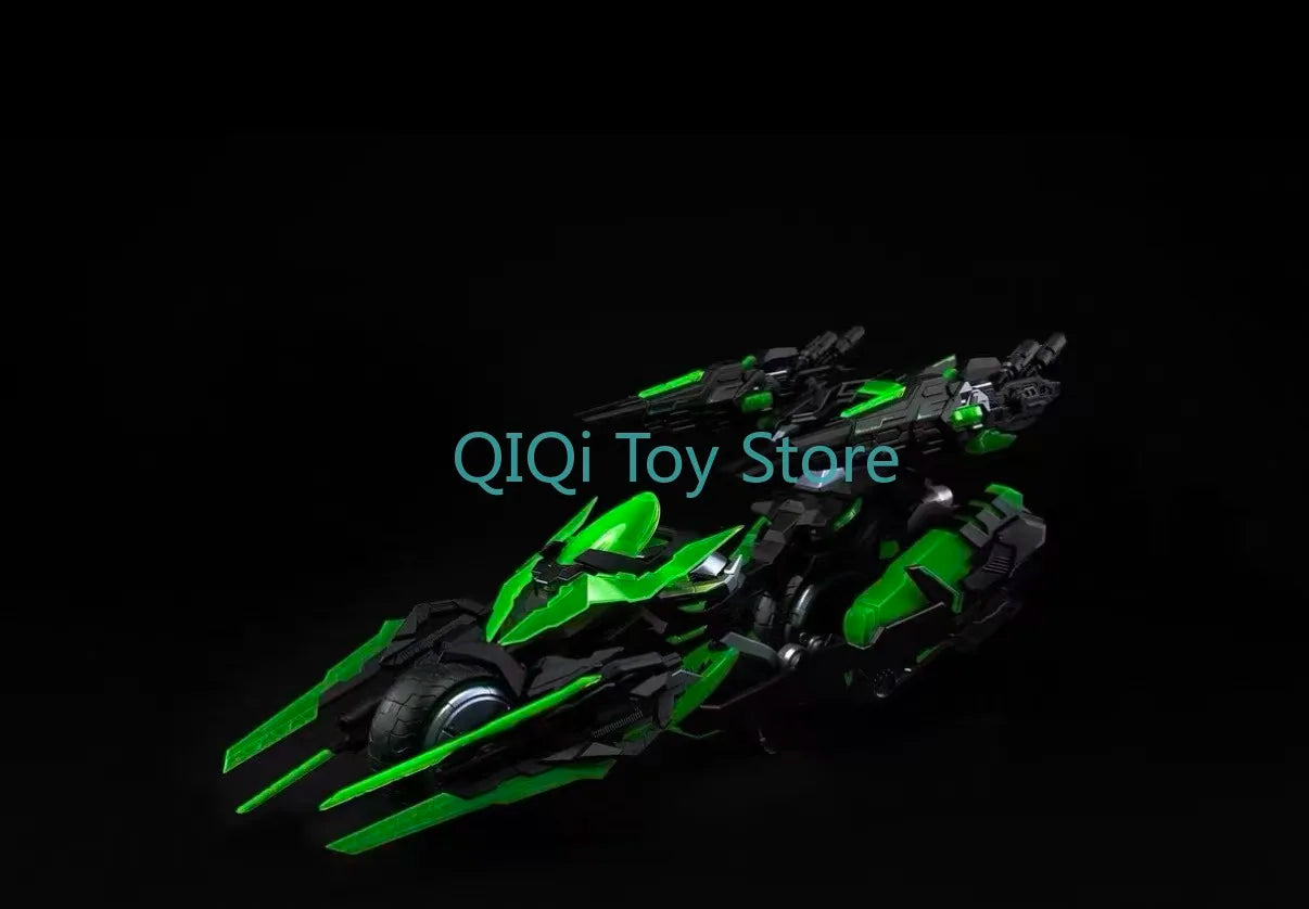 Machao Luminous Limited Edition Including Accessories Package Fluorescent Full Painting Assembly Model Machine Girl Motorcycle