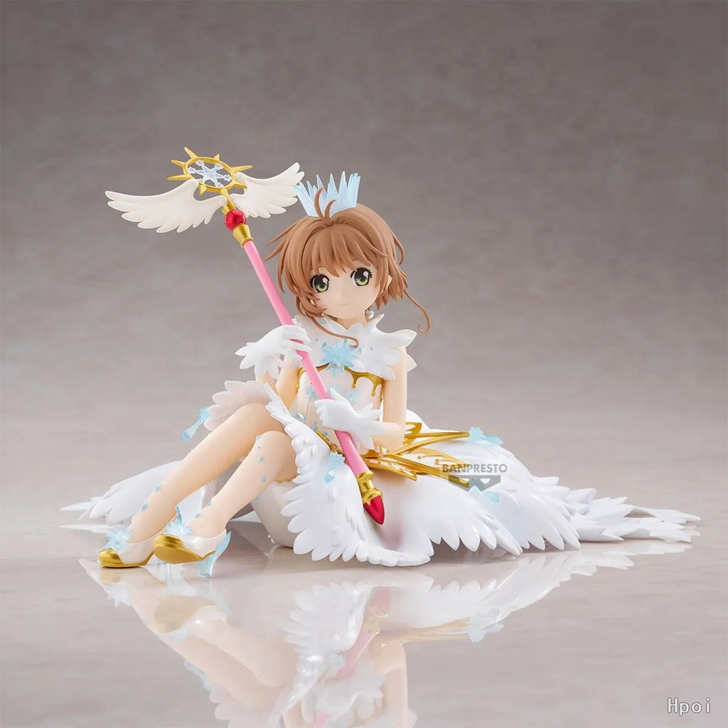 【Pre Sale】Original BANDAI BANPRESTO Cardcaptor Sakura Clear Card Kinomoto Sakura Anime Figure Model Collection