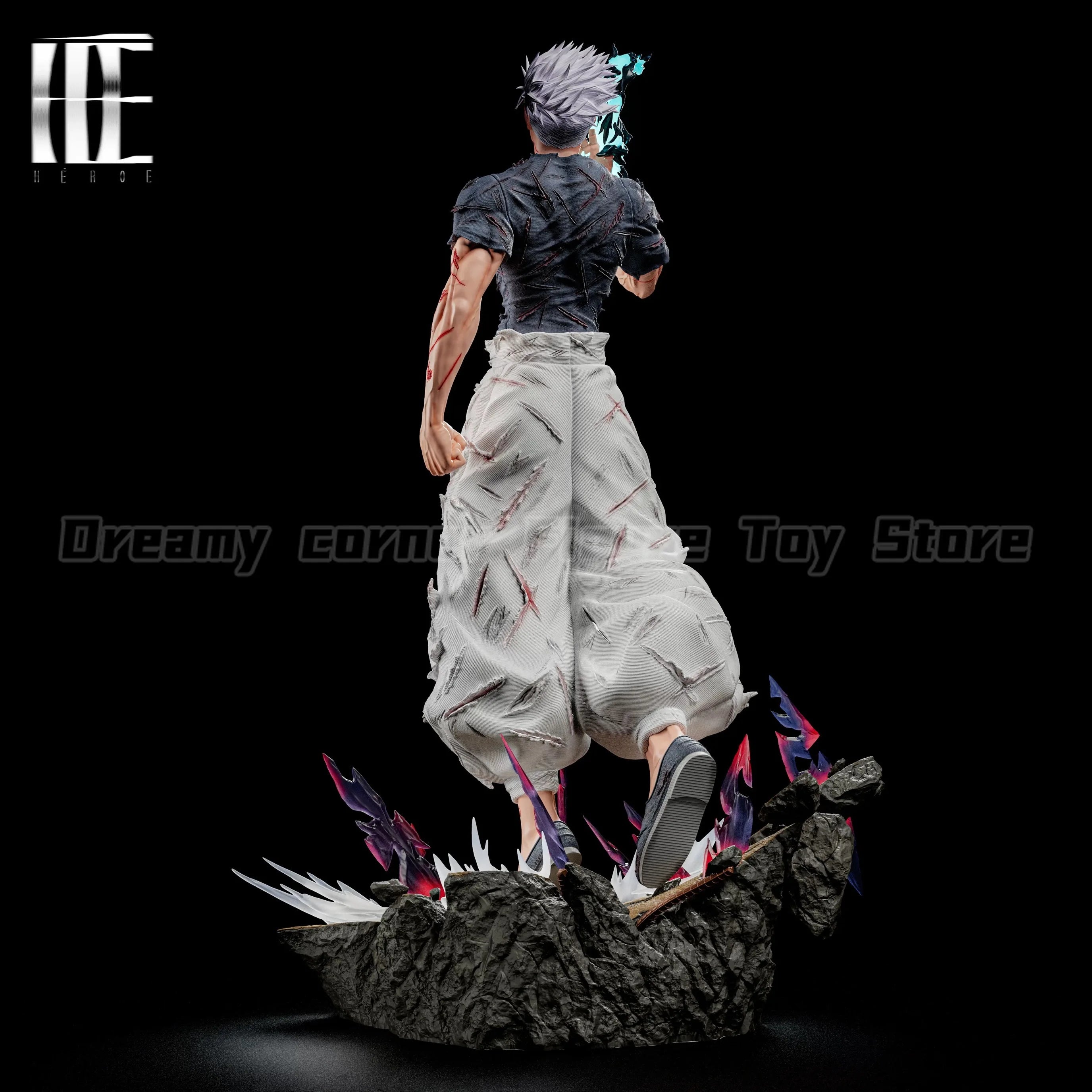 【In Stock】Jujutsukaisen Satoru Gojo GK Limited Customized Damaged Version Contact Customer Service Before Purchasing 1/6 Scale