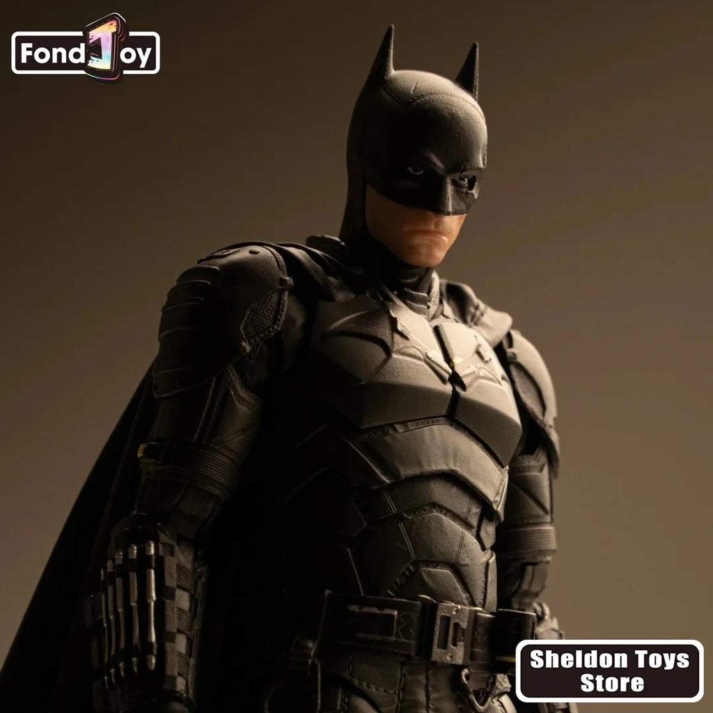 Genuine Fondjoy Batman(2022) Action Figure Toys Super Hero Model Batman Doll DC Fans Collection The Dark Knight Bruce Wayne