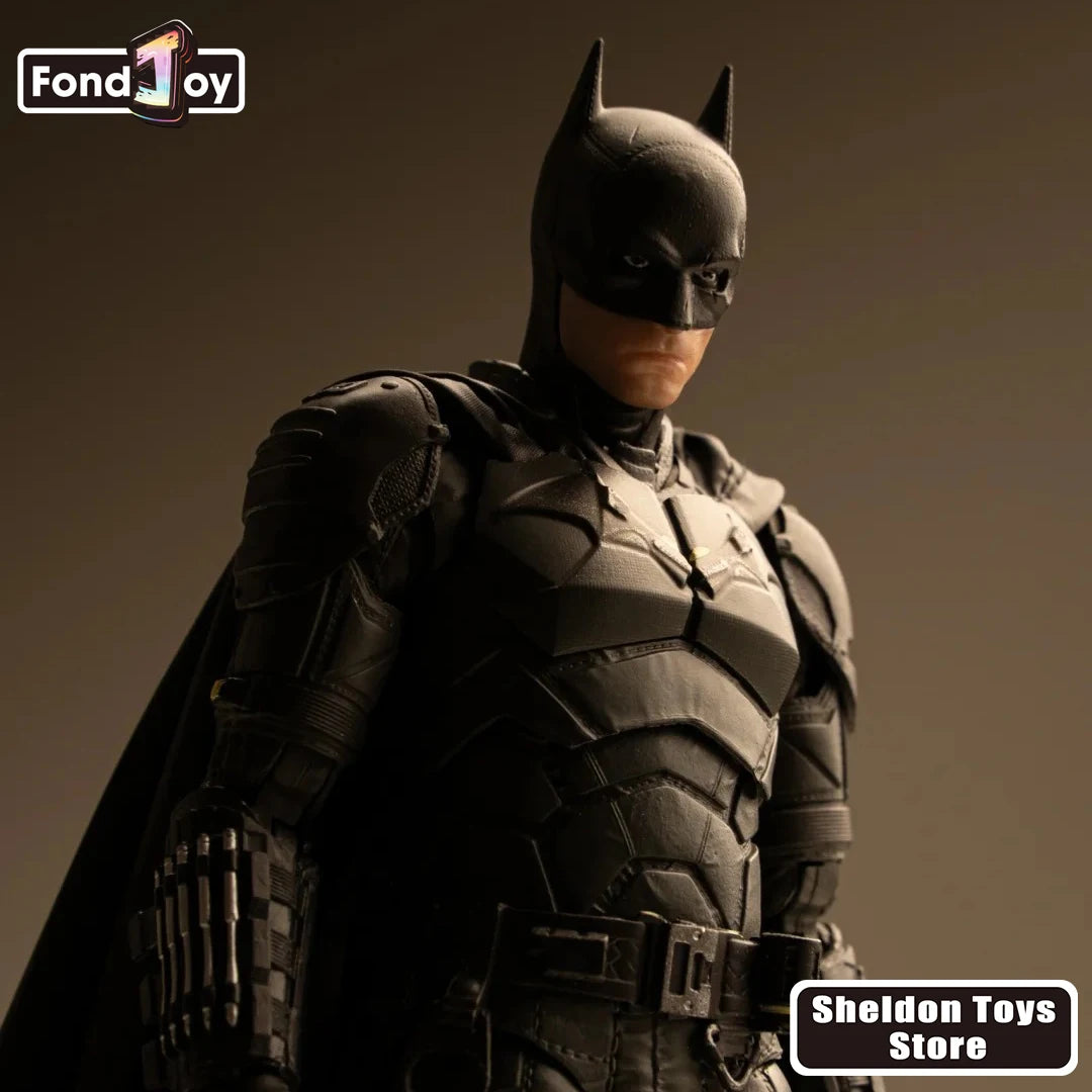 Genuine Fondjoy Batman(2022) Action Figure Toys Super Hero Model Batman Doll DC Fans Collection The Dark Knight Bruce Wayne