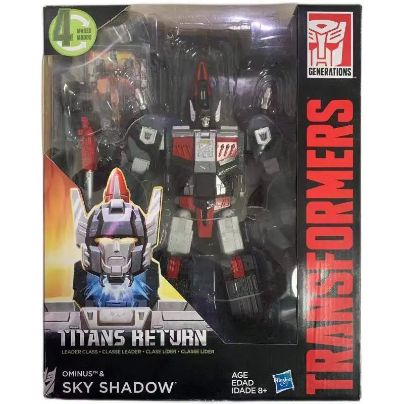 【In-stock】Hasbro Transformed Toys Generations Titan Return Series Leader Sky Shadow Anime Character Series Model Toy