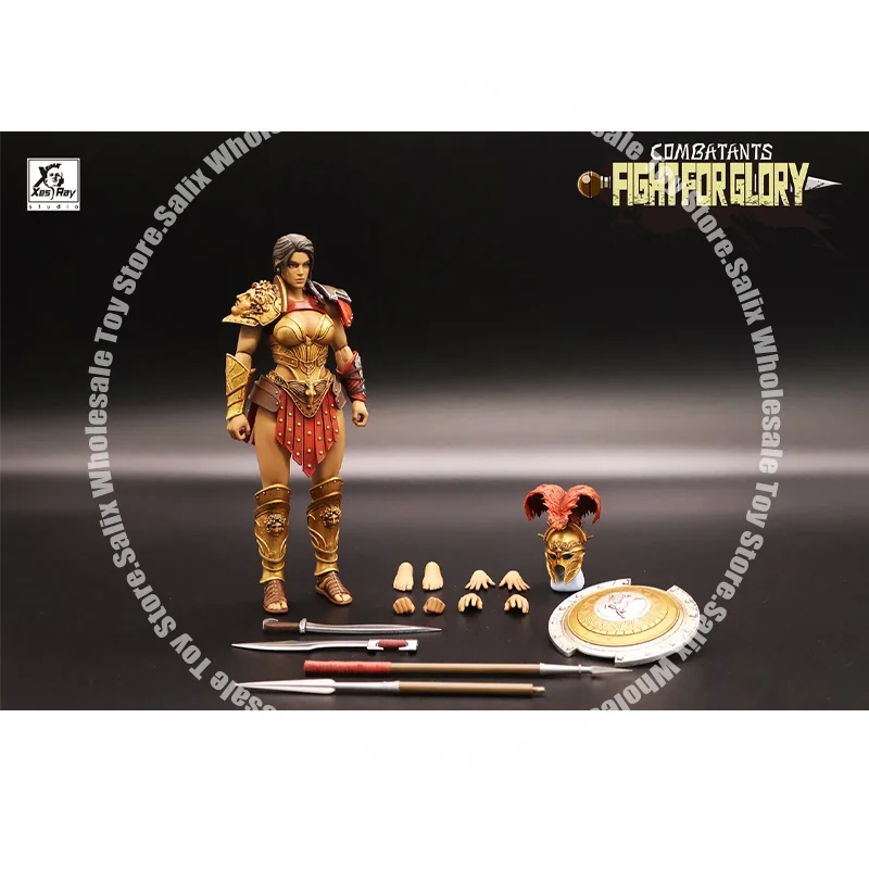 Pre XesRay Fight For Glory 1/12 Action Figure Combatants Wave 6 Cassia Berenice Medocus the Thracian Gift Model Toys