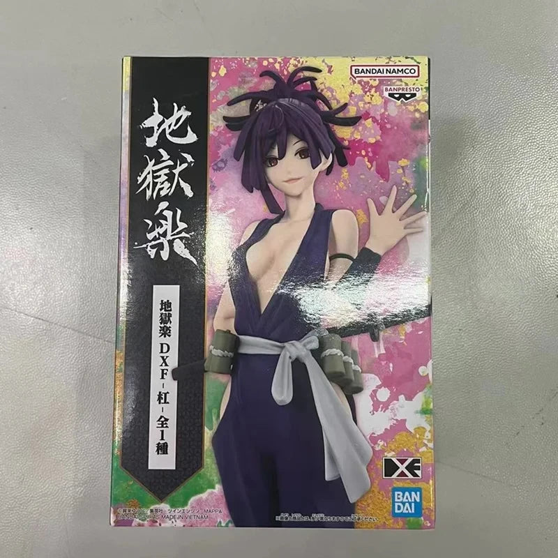 Bandai In Stock Original Banpresto Dxf Hell's Paradise Yuzuriha Anime Action Figure Model Boxed Toys Gift Genuine