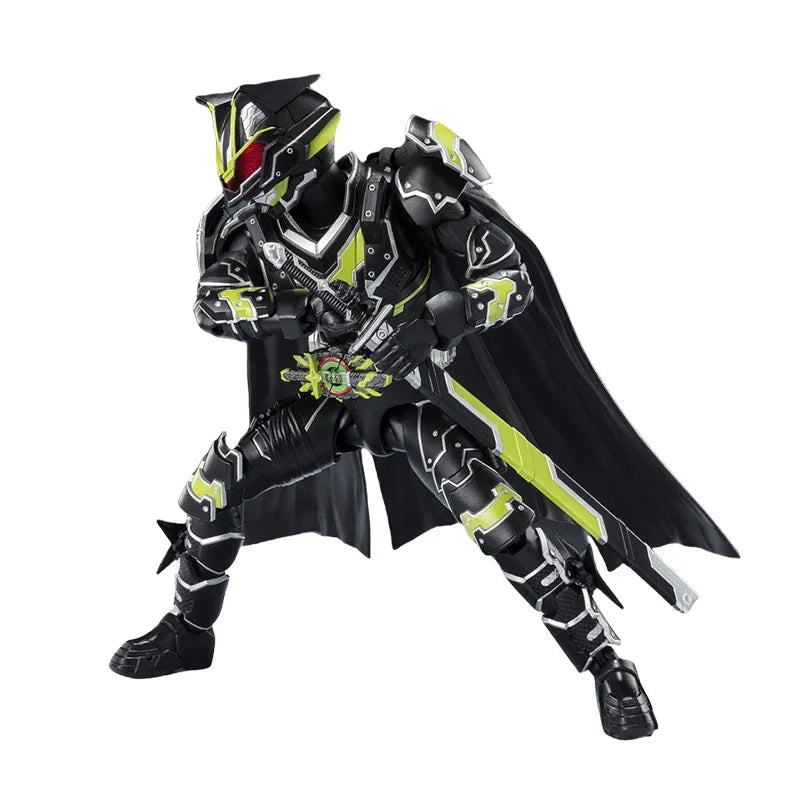 Bandai Genuine SHF KAMEN RIDER TYCOON BUJIN SWORD Anime Action Figure Collectible Joints Movable ModelToy Ornament Gift Children