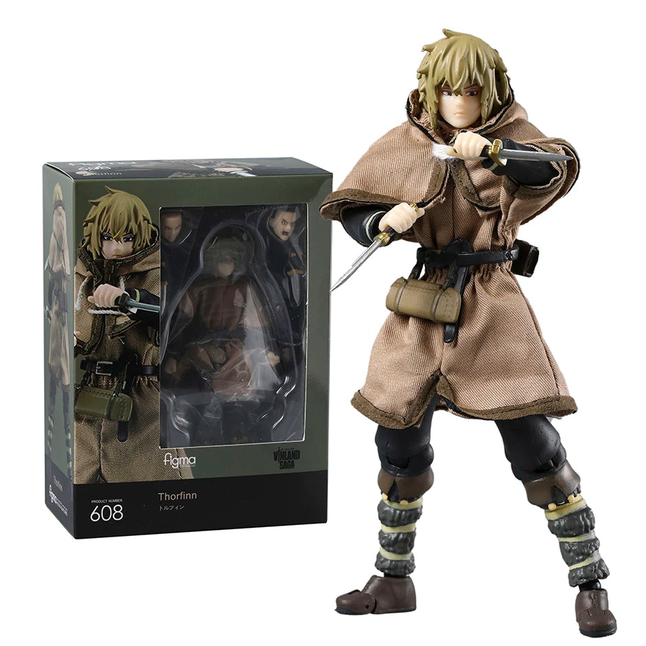 Figma Thorfinn 608 Vinland Saga Painted Action Figure Toy
