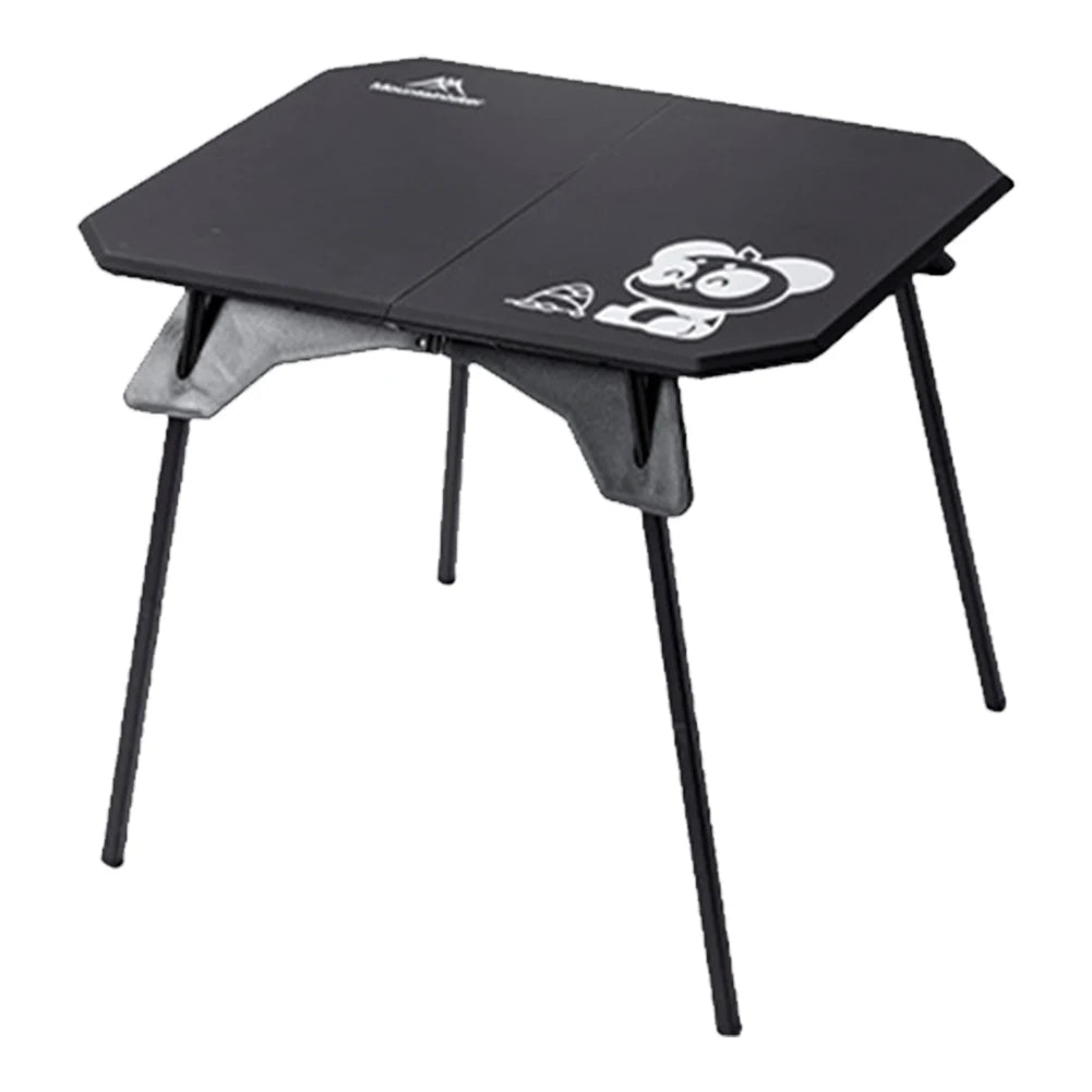Outdoor Camping  Folding Table Aluminum Alloy Portable Barbecue Table Anti-Slip Collapsible Camping Table for Backpacking Hiking
