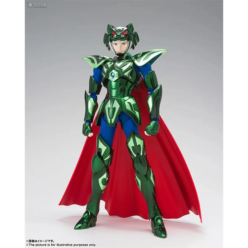 Original Genuine Saint Cloth Myth EX God Warrior Mizar Syd Bud Bandai Anime Model Toys Action Figure Gifts Collectible Ornaments