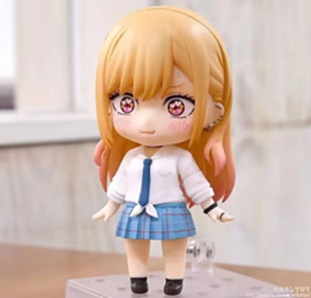 10CM Anime My Dress-Up Darling Kitagawa Marin Figure #1935 Action OB11 Comes with Accessories Replacement Face Model Toy Gift