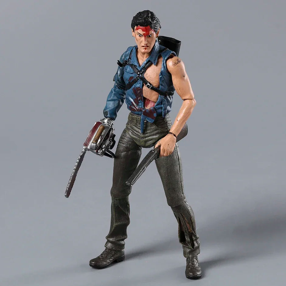 NECA Evil Dead White Variant Box Dead By Dawn Ultimate Ash Action Figure