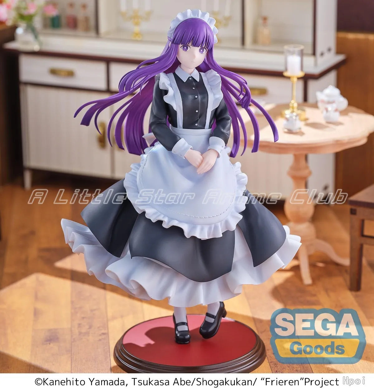 В наличност Оригинална SEGA Luminasta Frieren:Beyond Journey's End Fern Maid Outfit Анимационни фигурки Модел Колекция Орнаменти Играчка