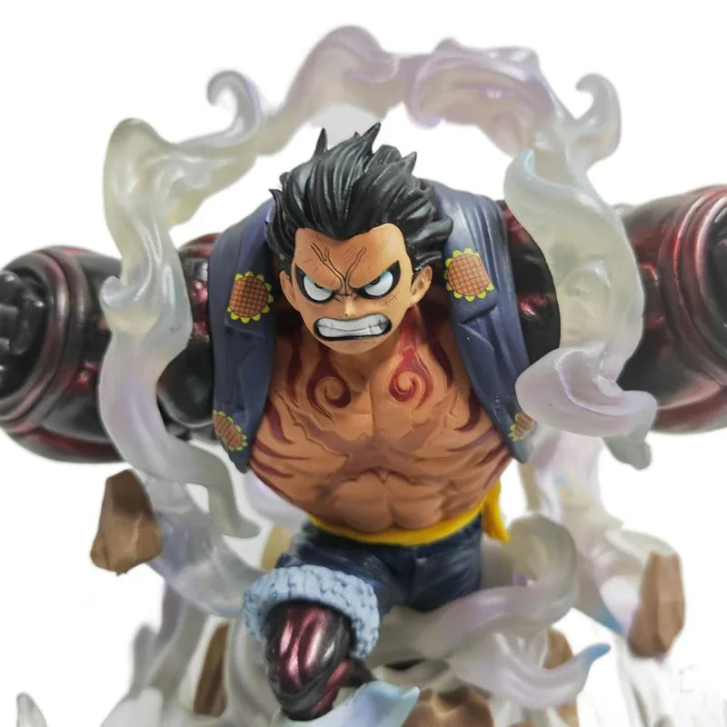 One Piece GK Anime Figur Modell Gear 4 Monkey D Luffy Actionfigur 24 cm Höhe Statue Sammlung Spielzeugpuppe Figma