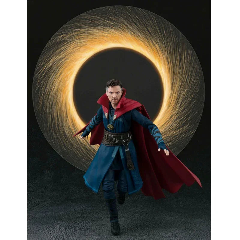 SHF Infinity War Dr. Strange Actionfigur aus PVC, Schreibtischmodell, Spielzeug, Zimmerdekoration, Sammlerstück, Kindergeburtstagsgeschenk