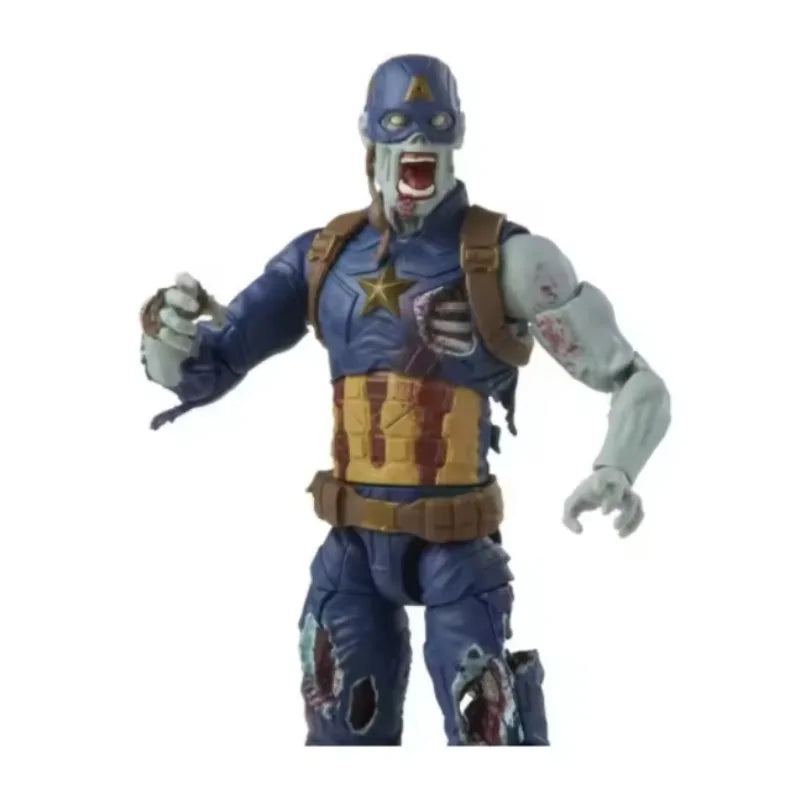 Original Marvel Legend Series  Zombie Captain America Action Figure Toys Model Gift
