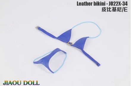 JO22X-34 1/6 scale female dolls clothes bikini black red blue fit 12'' action figure body model