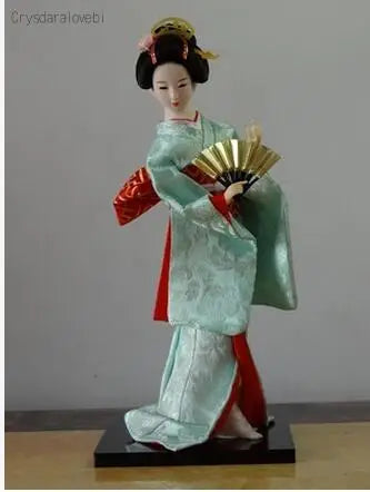30cm Statuette Ethnic Japanese Geisha Dolls Kimono Dolls Belle Girl Lady Collection Home Decoration Miniature Figurines