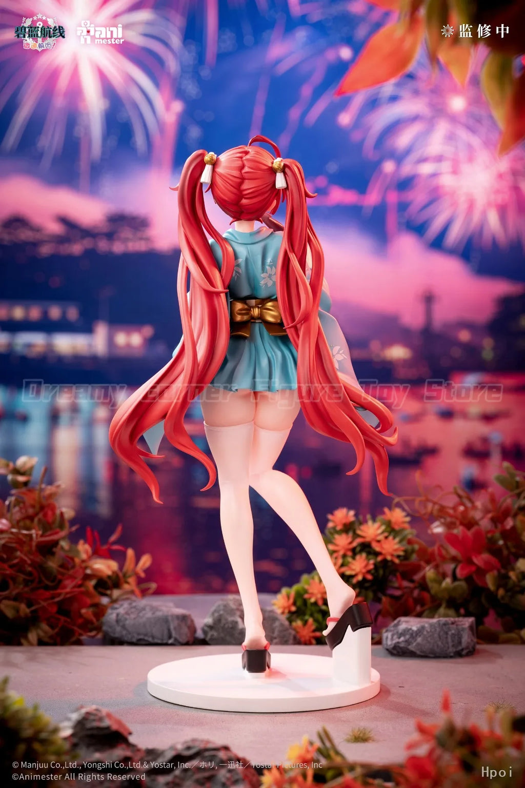 【In Stock】Original AniMester Azur Lane USS Honolulu Yukata Ver 1/7 Scale Figure Collection Model Toy