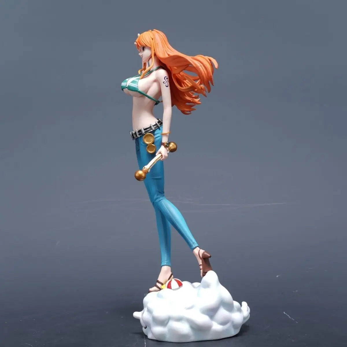 One Piece Strohhutpiraten PVC-Figuren Luffy Zoro Nami Usopp Robin Sanji Statue Schreibtischdekoration Geschenk