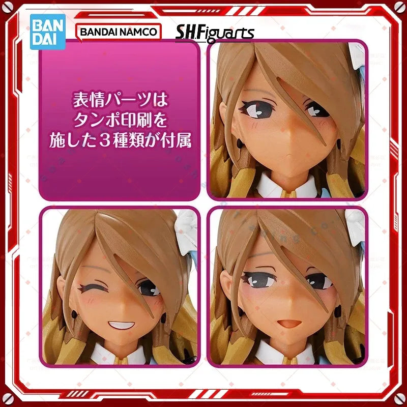 Bandai Original Package In shock SHF 30MS MINUTES SISTERS MEI IZUMI COLOR C Anniv Assembly Figure Model kit Anime full ActionToy