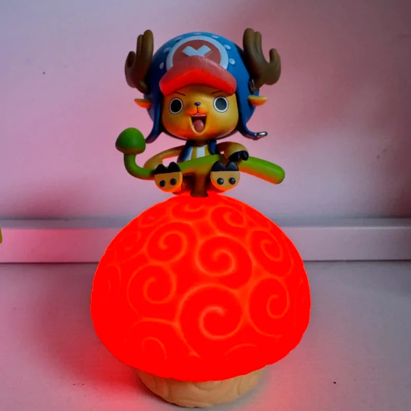Anime One Piece Devil Fruit Robin Ace Luffy Nico Night Light Figure Model Figure Desktop Ornament Christmas Gifts Trendy Toys