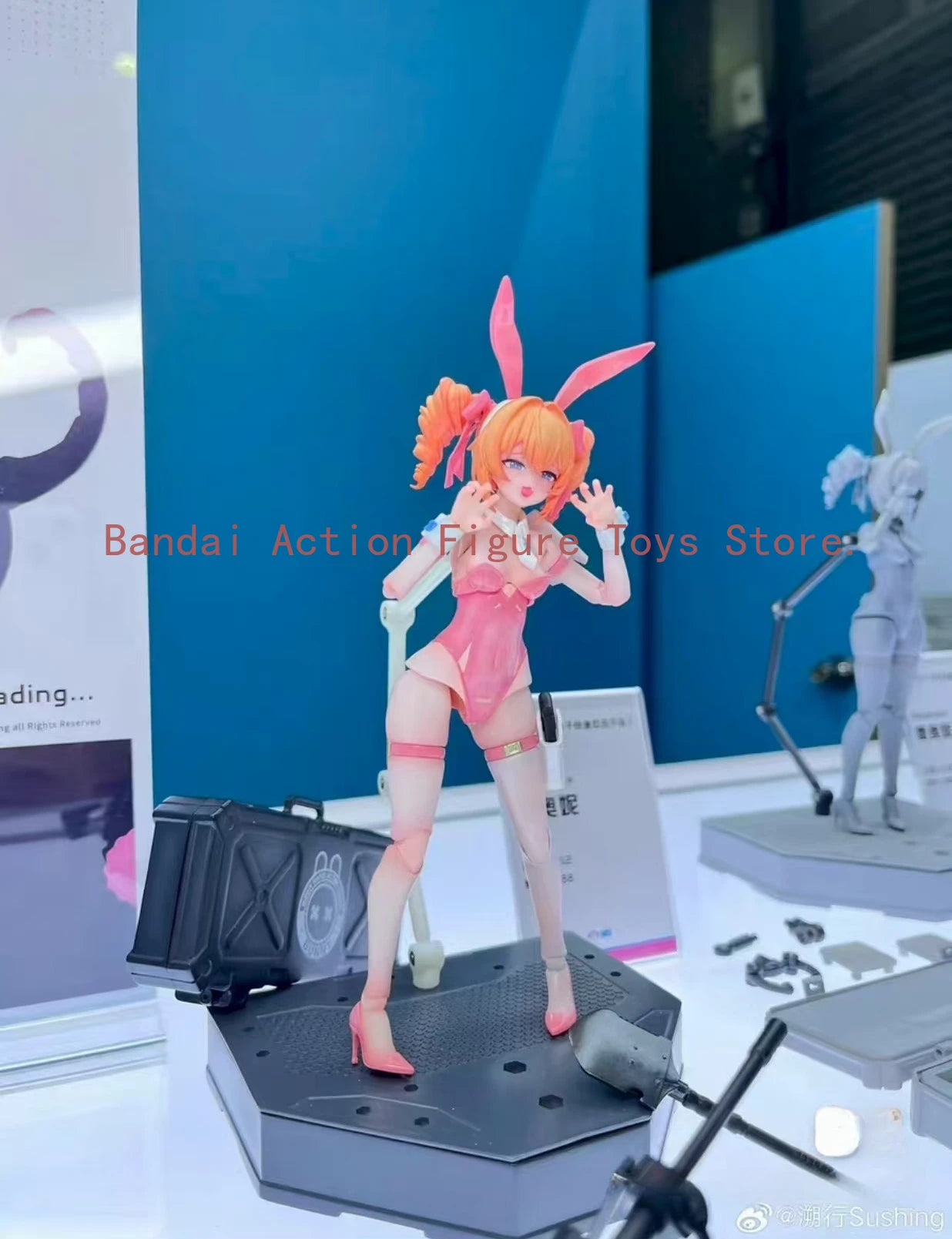 In Stock, Traceability, Rabbit Reaction Team, Sniper, Leoni LEONI 1/12, Mobile Phone Model Ornaments, Collection of Gifts
