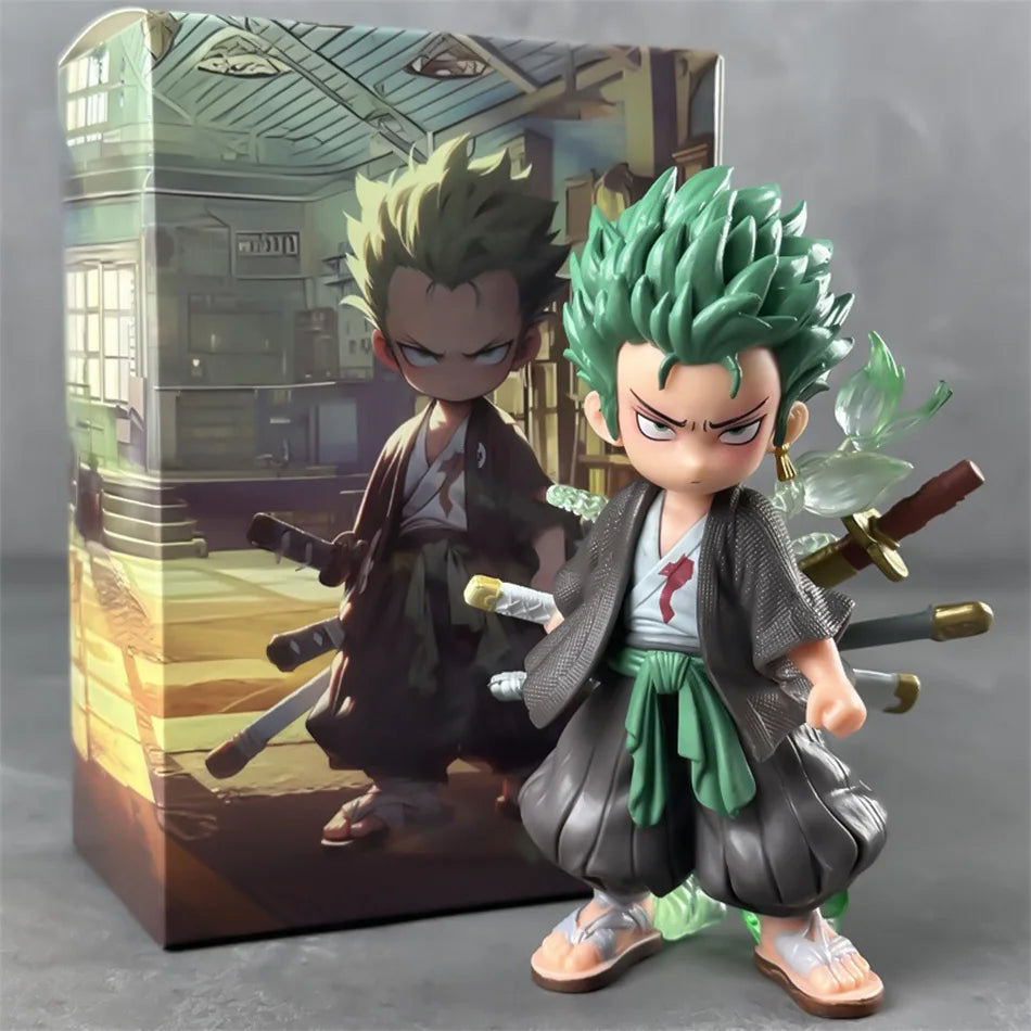 Зоро One Piece Фигурки Ророноа Зоро Екшън Фигурки PVC Аниме Фигурка Модел Колекция Орнамен Играчки Подаръци за рожден ден